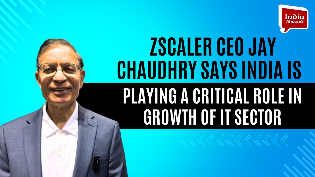 Zscaler CEO Jay Chaudhry says India is playing a critical role in growth of IT sector